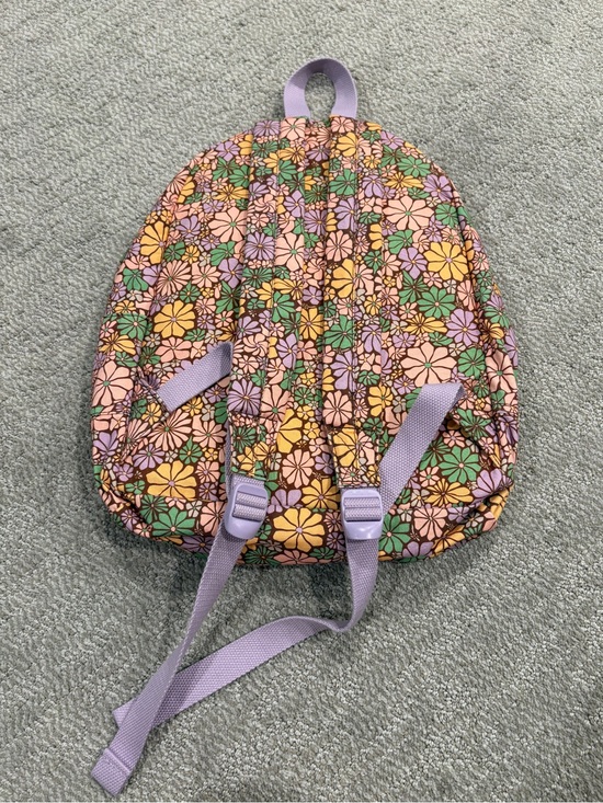 Roxy Multicolor Floral Daypack in Pink, Yellow, Green, Purple